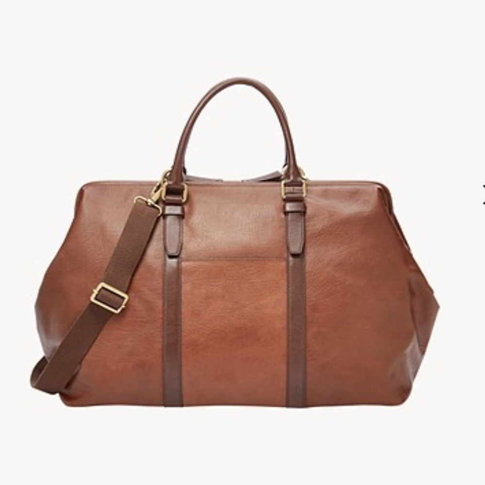 Leather Duffle Bag (Retail: $750)